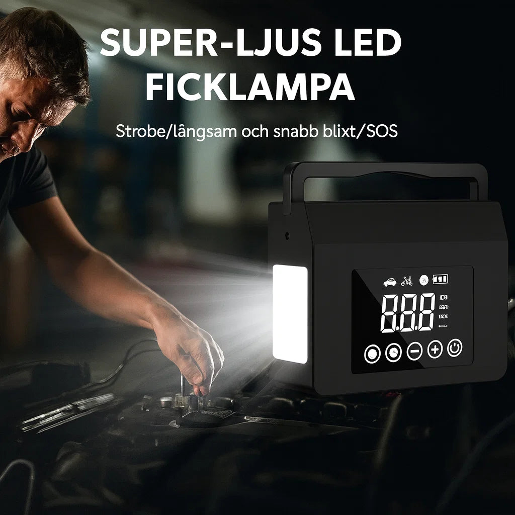 PowerStart Pro – Starta bilen direkt när batteriet är dött