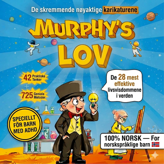 Murphy – Maksimer fokus, kreativitet og motoriske ferdigheter!